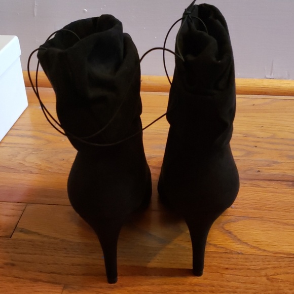 NEW Black Suede Slouch Boot - Picture 3 of 3